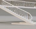 Classical Staircase 04 Modello 3D