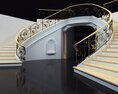 Classical Marble Staircase Modèle 3d