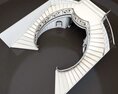 Classical Marble Staircase 3D модель