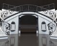 Classical Marble Staircase 3D模型