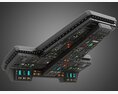 Spaceship Top Control Panel 3D-Modell