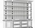 Stanley Furniture La Palma-Media Wall 3Dモデル