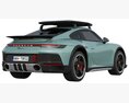 Porsche 911 Dakar 2023 3D 모델 