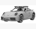 Porsche 911 Dakar 2023 3D模型