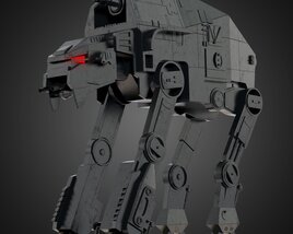 AT-M6 Star Wars All Terrain MegaCaliber Six 3D-Modell