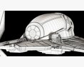 Star Wars ETA-2 Jedi Interceptor 3Dモデル