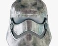 Star Wars First Order Captain Phasma Helmet 3D 모델 