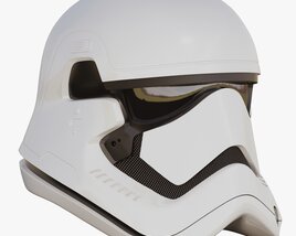 Star Wars First Order Stormtrooper Helmet 3D model