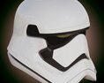 Star Wars First Order Stormtrooper Helmet 3D 모델 