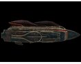 Star Wars Khetanna Jabba Sail Barge Modelo 3d