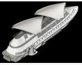 Star Wars Khetanna Jabba Sail Barge Modello 3D