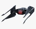Star Wars Kylo Ren TIE Silencer 3D 모델 