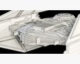 Star Wars Kylo Ren TIE Silencer 3Dモデル