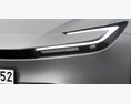 Toyota Prius 2023 3D-Modell Seitenansicht