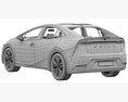 Toyota Prius 2023 3D模型