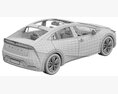 Toyota Prius 2023 3D 모델 