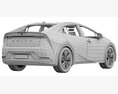 Toyota Prius 2023 3D模型