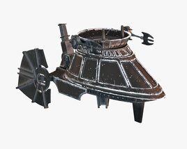 Star Wars Sail Skiff Modelo 3D