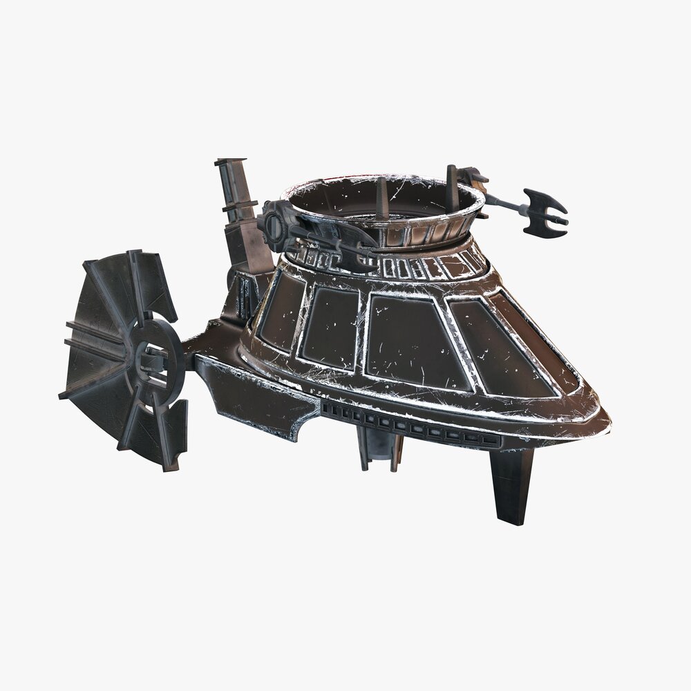 Star Wars Sail Skiff 3D model
