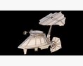 Star Wars Sail Skiff 3D 모델 