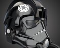 Star Wars Imperial TIE Pilot Helmet Modèle 3d