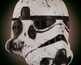 Star Wars Damaged Stormtrooper Helmet 3D模型