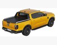 Ford Ranger Wildtrak 2023 3D模型 顶视图
