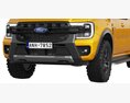 Ford Ranger Wildtrak 2023 3D модель clay render