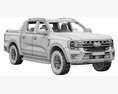 Ford Ranger Wildtrak 2023 3D模型