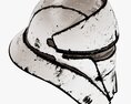 Star Wars Damaged Tank Trooper Helmet Modelo 3D
