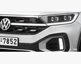 Volkswagen T-Roc R-line 2022 3D-Modell Seitenansicht