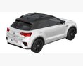 Volkswagen T-Roc R-line 2022 3D-Modell Draufsicht