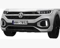 Volkswagen T-Roc R-line 2022 Modello 3D clay render