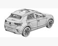 Volkswagen T-Roc R-line 2022 3D模型 seats