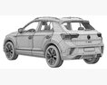 Volkswagen T-Roc R-line 2022 3D модель