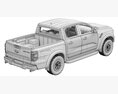 Ford Ranger Raptor 2023 3Dモデル