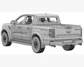 Ford Ranger Raptor 2023 3D модель