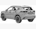 Toyota Corolla Cross Hybrid 2023 3D-Modell
