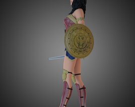 Wonder Woman 3D модель