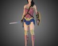 Wonder Woman 3Dモデル