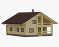 Wooden House 3D模型