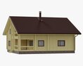 Wooden House 3D модель