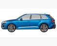 Audi Q7 2024 3D модель