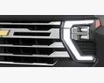 Chevrolet Silverado 2500 HD 2024 3D模型 侧视图