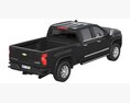 Chevrolet Silverado 2500 HD 2024 3D模型 顶视图