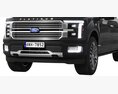 Ford F-150 Platinum 2024 3D 모델  clay render