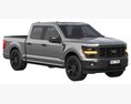 Ford F-150 STX 2024 3d model back view