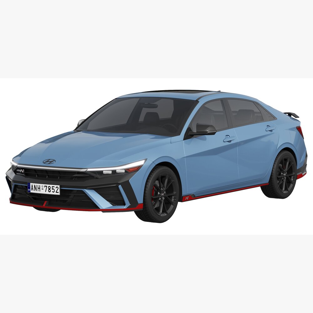 Hyundai Elantra N 2024 3D模型