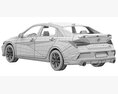 Hyundai Elantra N 2024 3D 모델 