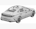Hyundai Sonata N-Line 2024 3D模型